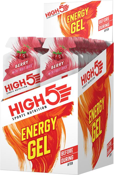 Image du produit High5 Boîte de gel énergétique (Baies, 20 pcs, 800 g)
