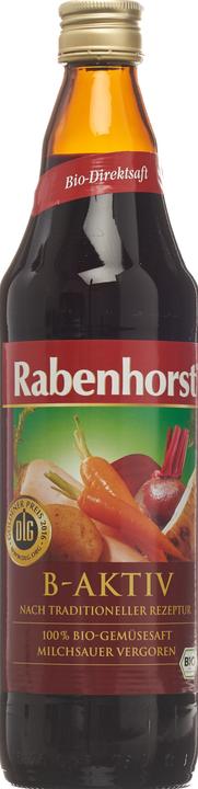 Rabenhorst B-Aktiv Gemüsesaft Breuss Bio (750ml) (1 x 75 cl)