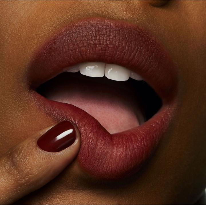 Actual product image MAC Cosmetics Powder Kiss Lipstick (Marrakesh-mere)
