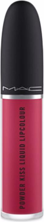 Actual product image MAC Cosmetics Powder Kiss Liquid Lipcolour (980 Elegance Is Learned)
