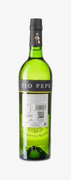 Produktbild Gonzalez Byass Tio Pepe Palomino Fino Extra Dry Sherry (1 x 37.5 cl, 2017)