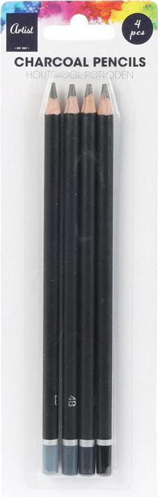 Image du produit Crayons charbon, 4 pcs. (4 x)