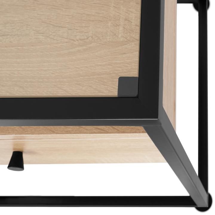 Image du produit tectake Buffet bas Maidenhead 121,5x41,5x50,5cm (121,5 x 41,5 x 50,5 cm)