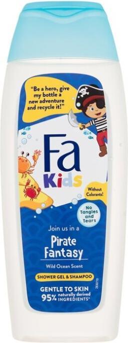 Image du produit Fa Shampooing Kids Pirate Fantasy And Wild Ocean 400Ml (400 ml, Shampoing liquide)