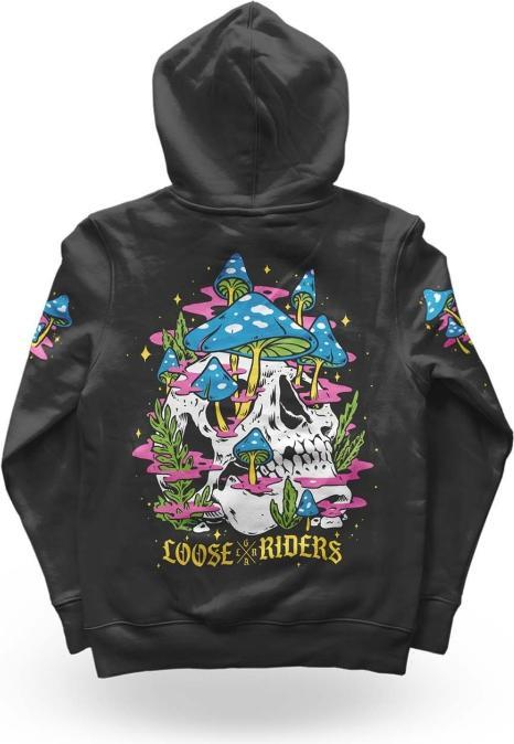 Loose Riders Shroom Skull Hoodie