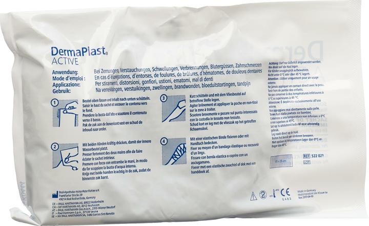 Produktbild DermaPlast Active Instant Ice Kompresse 25 x 15 cm, 12 Stück (12 x, 775 ml, 447 g)