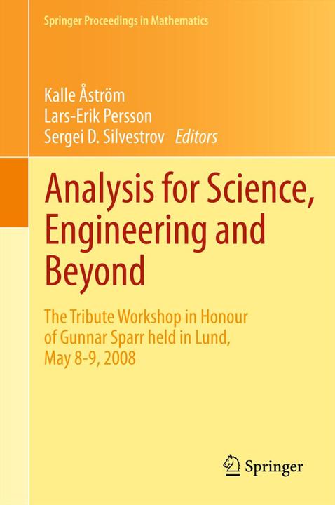 Produktbild Analysis for Science, Engineering and Beyond (Lars-Erik Persson, Sergei D. Silvestrov, Kalle Åström, 2014)