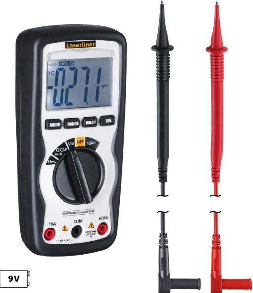 Produktbild Laserliner MultiMeter MultiMeter Compact (CAT IV 600V)