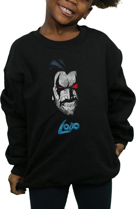 Actual product image Girls Lobo Face Sweatshirt (140, 146)