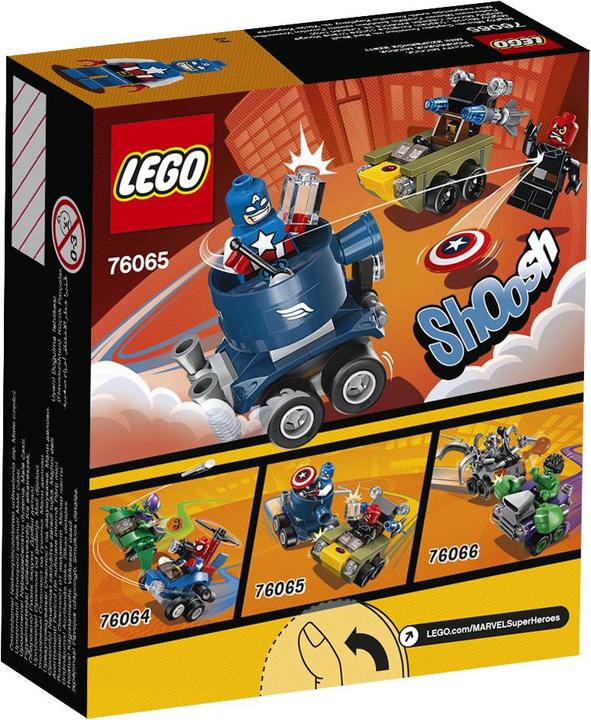 Actual product image LEGO Marvel Super Heroes Mighty Micros: Captain America vs. Red Skull (76065, LEGO Marvel)