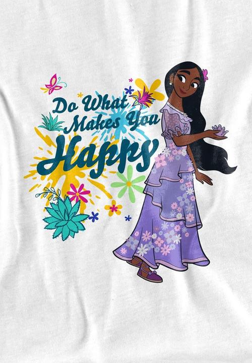 Immagine prodotto Universal Textiles Do What Makes You Happy Maglietta Isabela Bambini (128)