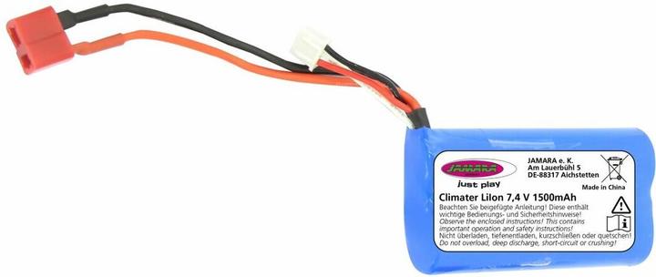 Produktbild Jamara Akku Climater Li-Ion 7,4V 1500mAh 11,1Wh (7.40 V, 1500 mAh)