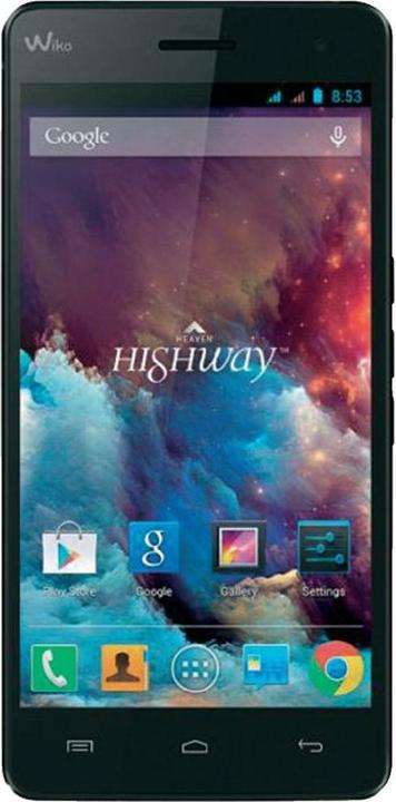 Wiko Highway (16 GB, Black, 5", Dual SIM, 16 Mpx, 3G)