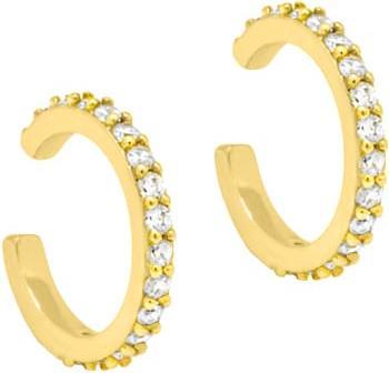 Candy Ear Cuffs Loulou, 925 Sterling Silber, vergoldet (925er Sterlingsilber, 18k vergoldet)