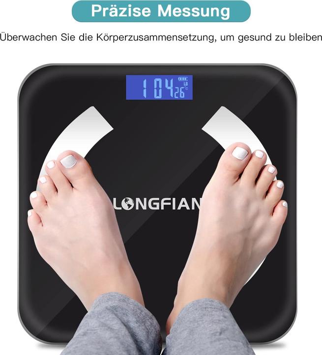 Actual product image Longfian Body fat scale (180 kg)