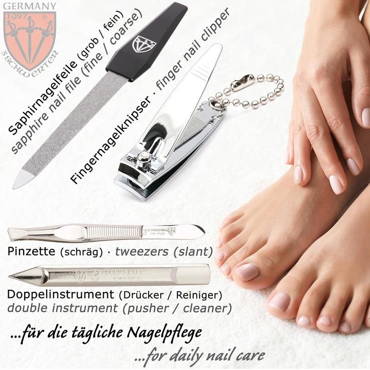 Produktbild Drei Schwerter 6-teiliges Maniküreset Ravenna