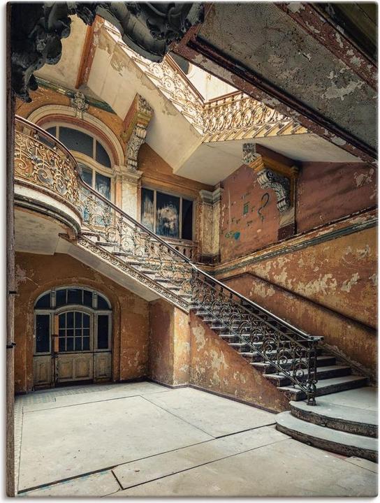 Produktbild Artland Lost Places Verlassene Orte Treppenhaus U4YC (45 x 60 cm)