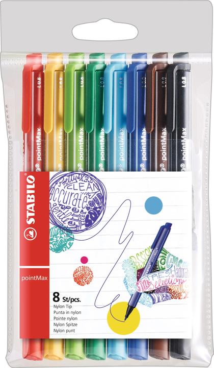 Produktbild STABILO pointMax Filzschreiber (Mehrfarbig, 1 x)