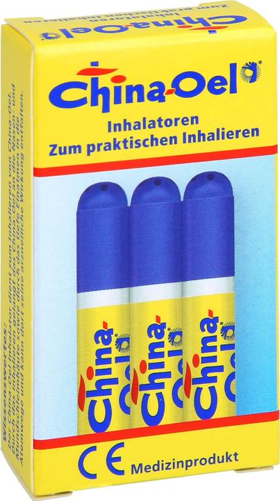 Produktbild China-Oel Inhalatoren zum praktischen Inhalieren, 3 St. Inhalierhilfe