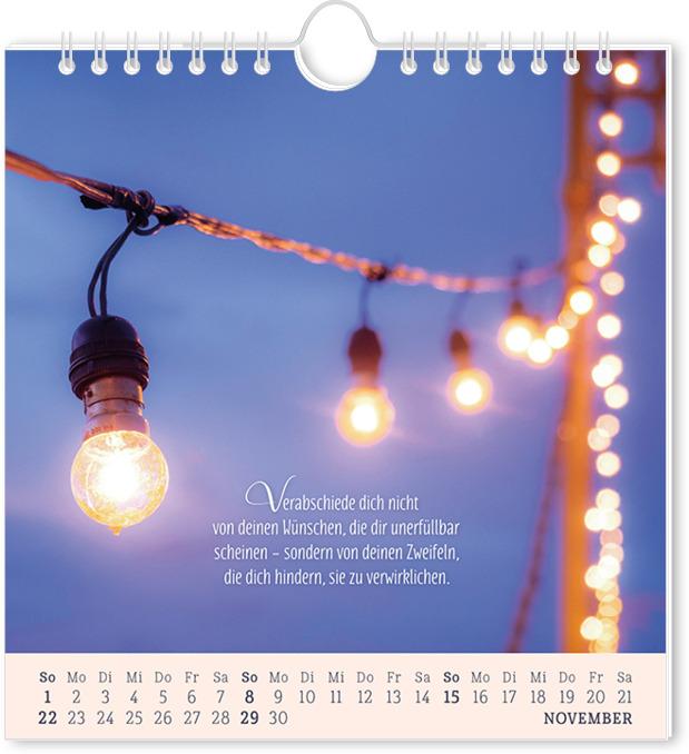 Actual product image Postkartenkalender 2026 Lebenszeichen (16 x 17 cm, German)