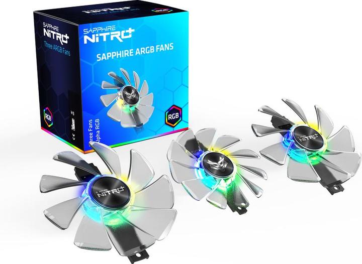 Sapphire ARGB fan for Nitro+ (95 mm, 1 x)
