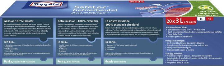 Immagine prodotto Toppits Sacchetto congelatore a doppia chiusura (20 x)