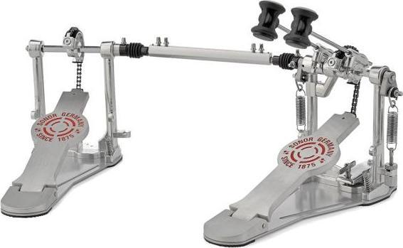 Produktbild Sonor DP 2000 Bassdrum Doppelpedal mit Drumsticks (Instrumenten Fusspedal)
