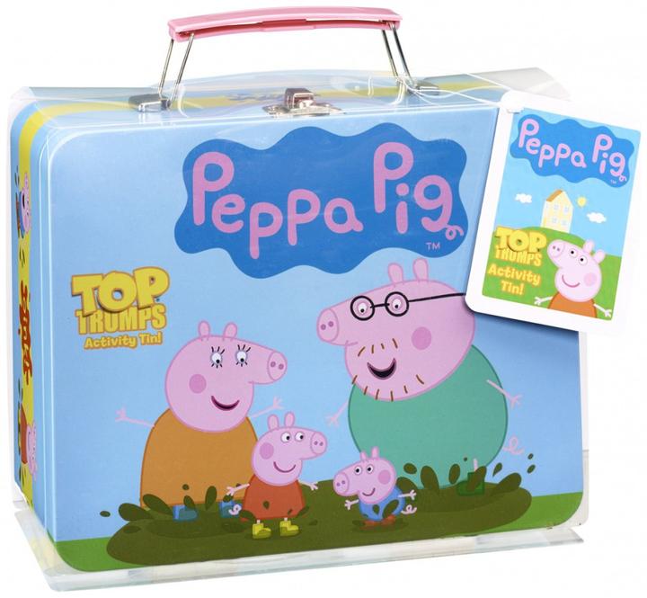 Actual product image Top Trumps Boardgame Trumps Peppa Pig English in case 024525 (English)