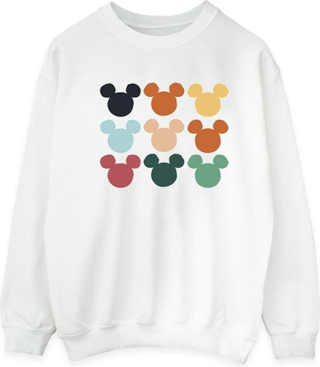 Disney Mickey Mouse Heads Square Sweatshirt (XL)