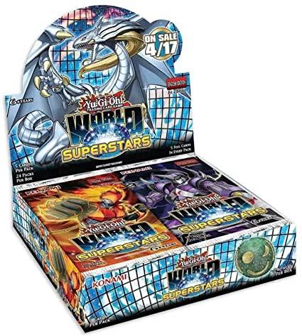 Produktbild Yu-Gi-Oh World Superstars Booster Display - 1. Auflage -! - EN (Englisch, Booster Display)