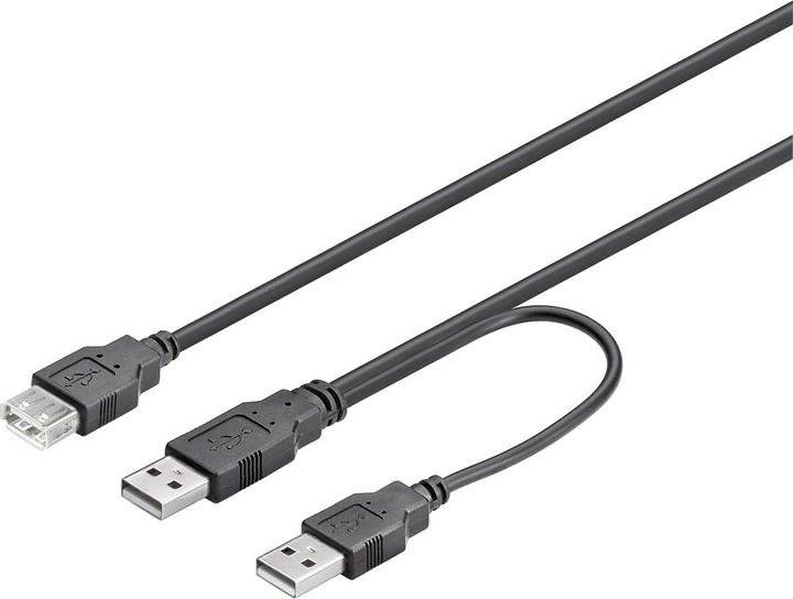 Image du produit M-Cab Câble USB, USB (alimentation uniquement) (M) à USB Type B (M) (0.30 m, USB 2.0)