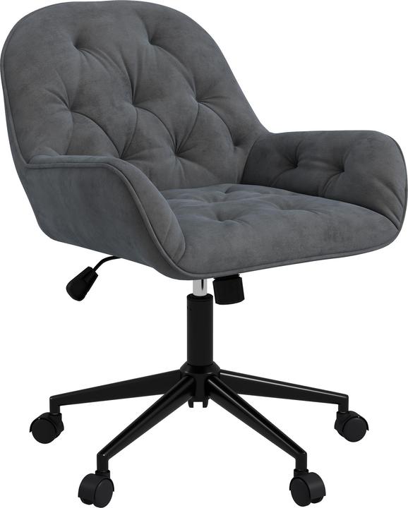 Image du produit Vinsetto Chaise de bureau réglable en hauteur avec fonction bascule et roulettes