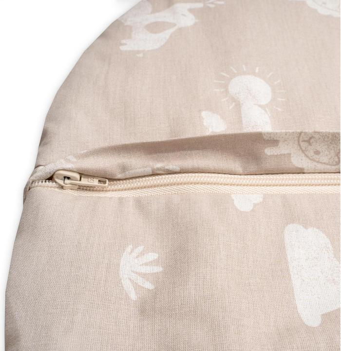 Actual product image Julius Zöllner Organic summer sleeping bag, Jungle Dream (110 cm, 0.5 TOG, Summer)