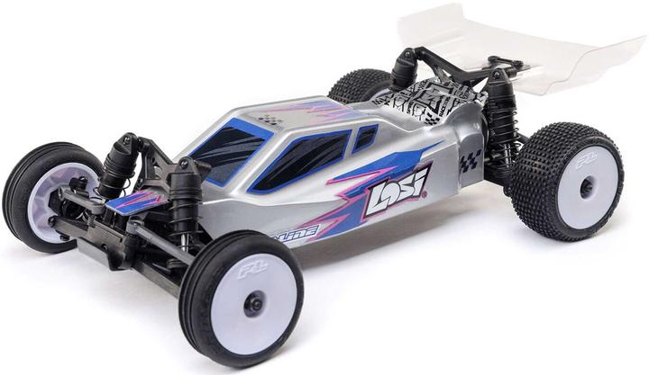 Produktbild Losi Micro-B 1/24 2WD Buggy RTR, Silber (RTR Ready-to-Run)