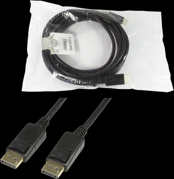 Image du produit LogiLink DisplayPort — DisplayPort (5 m, DisplayPort)