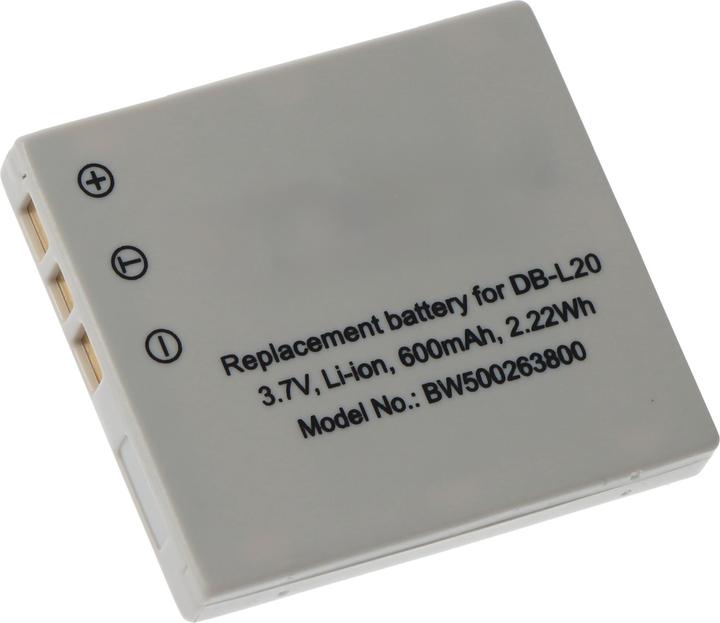 Image du produit Sanyo Akku DB-L20, Xacti DMX-C1 (Batterie de l'appareil photo)
