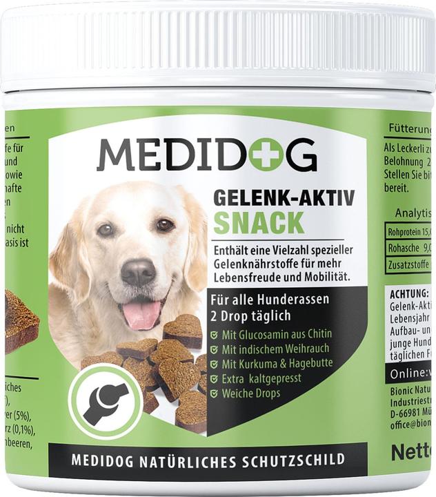 Produktbild Medidog Gelenk-Aktiv Drops (Adult, Junior, 1 Stk., 400 g)
