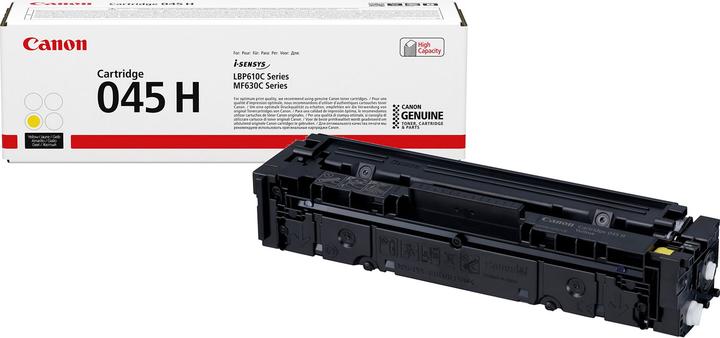 Actual product image Canon 045hy (Y)