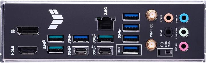 Actual product image ASUS TUF GAMING X670E-PLUS WIFI (AM5, AMD X670E, ATX)