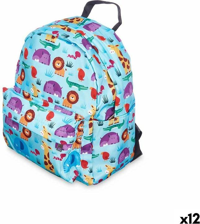 Actual product image Pincello School Bag 587 Multicolour 28 x 12 x 22 cm animals (12 Units)
