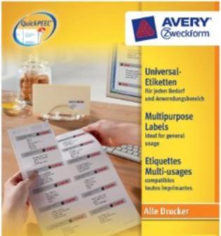 Produktbild Avery Universal-Etiketten