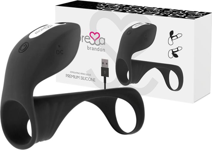 Actual product image Moressa Brandon Vibrating Ring And Penis Hole (3 cm)
