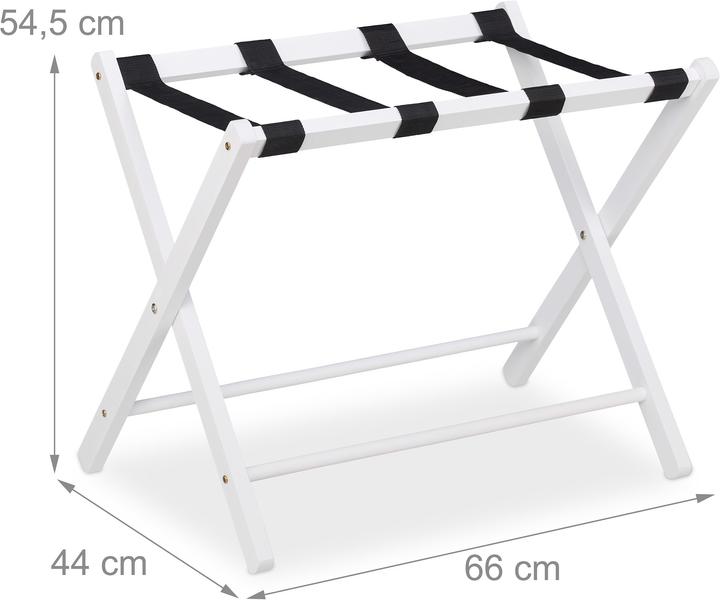 Actual product image Relaxdays suitcase rack (Suitcase rack)