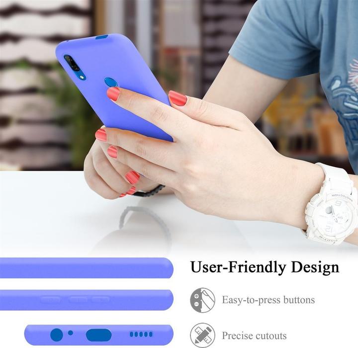 Actual product image Cadorabo TPU Liquid Silicone Case Cover (Huawei P Smart (2019))