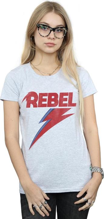 Produktbild David Bowie Distressed Rebel TShirt (L)