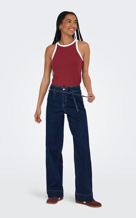Immagine prodotto Only ONLJUICY-WAUW Hohe Taille Weiter Beinschnitt Jeans Jeans mit weitem Bein (XL)