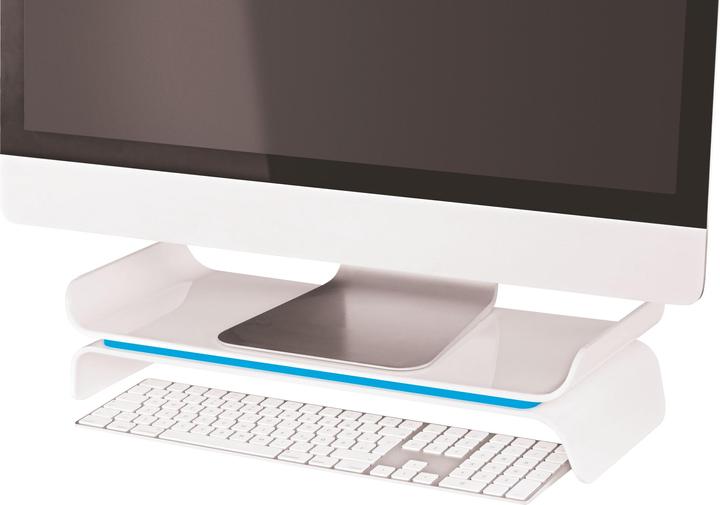 Image du produit Leitz Support d'écran WOW 65040036 blanc/bleu
