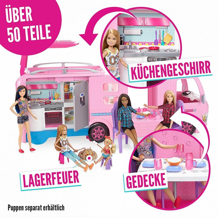 Actual product image Barbie Super adventure campers