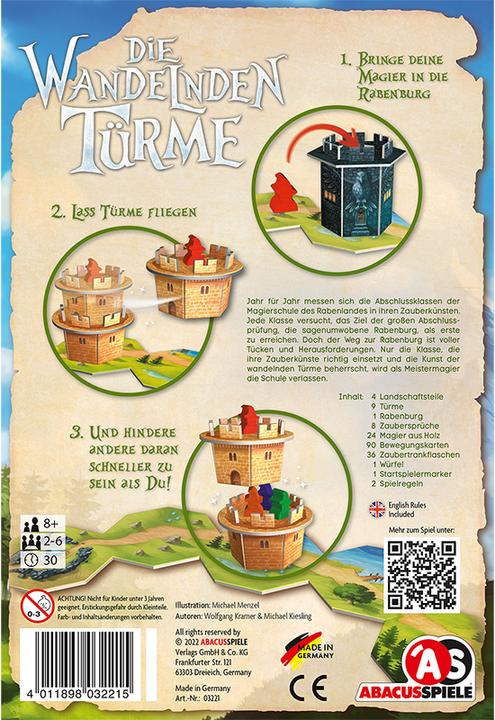 Produktbild Abacus Die wandelnden Türme (Deutsch)