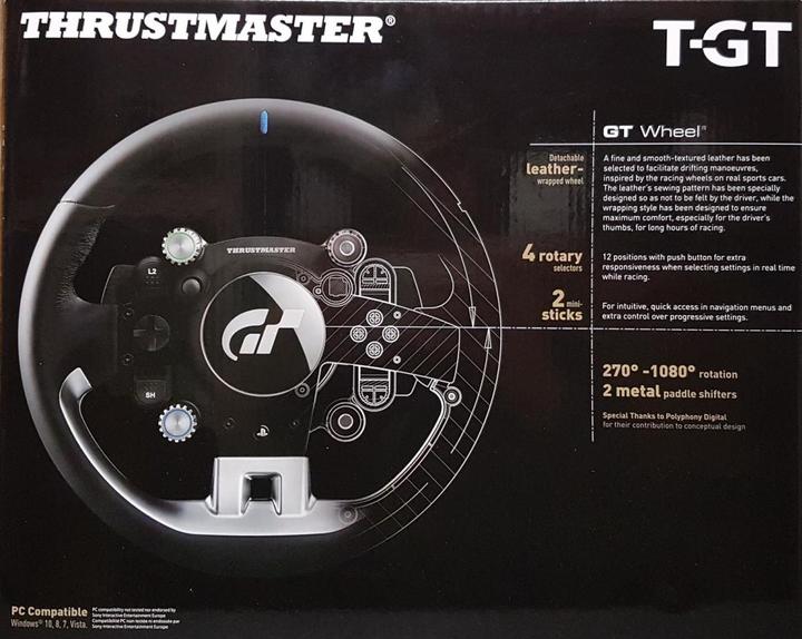 Actual product image Thrustmaster T-GT Gran Turismo Racing Wheel (PC, PS4)